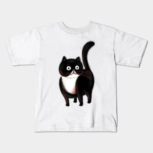 Little black cat Kids T-Shirt